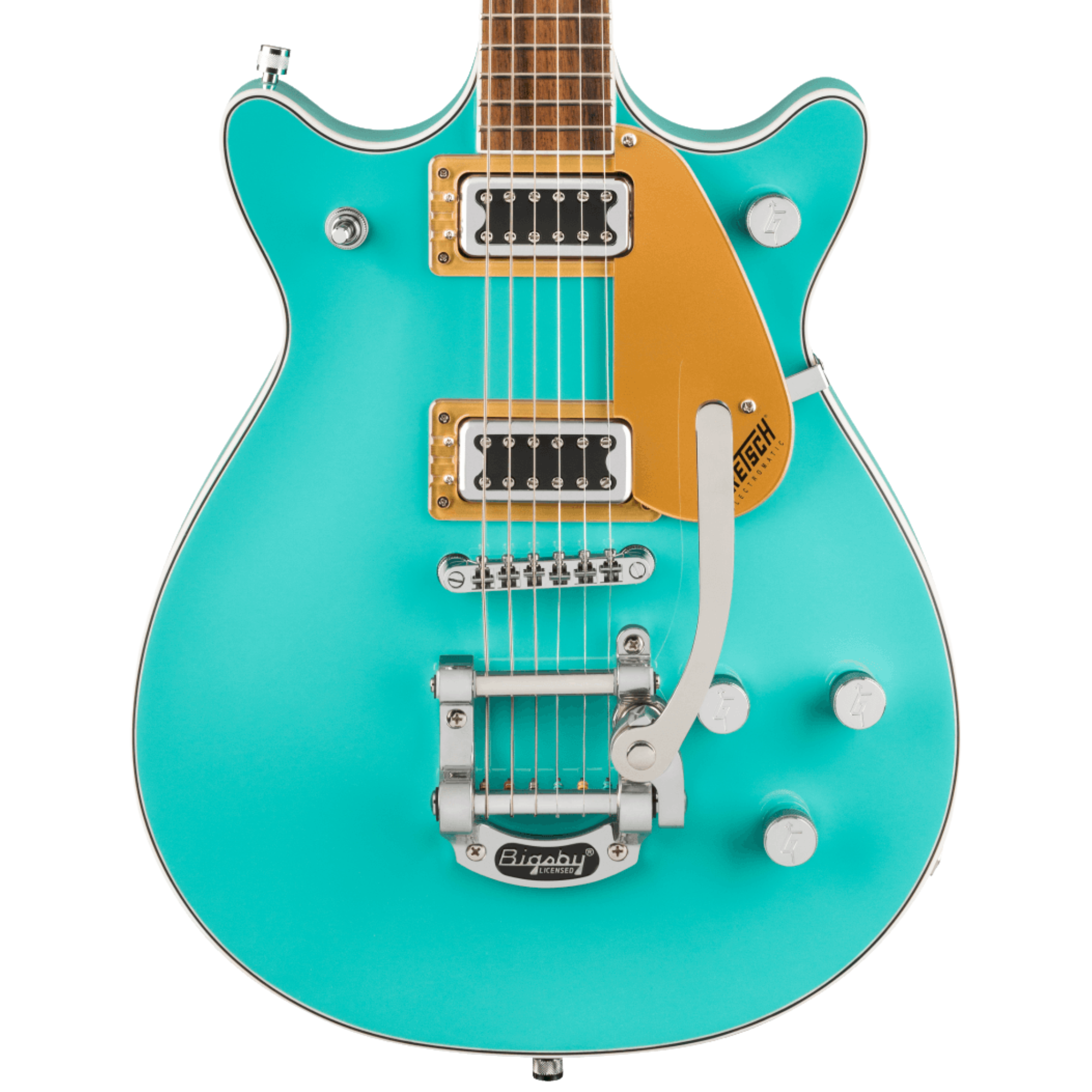 Gretsch Electromatic Double Jet FT Electric Guitar, Caicos Green