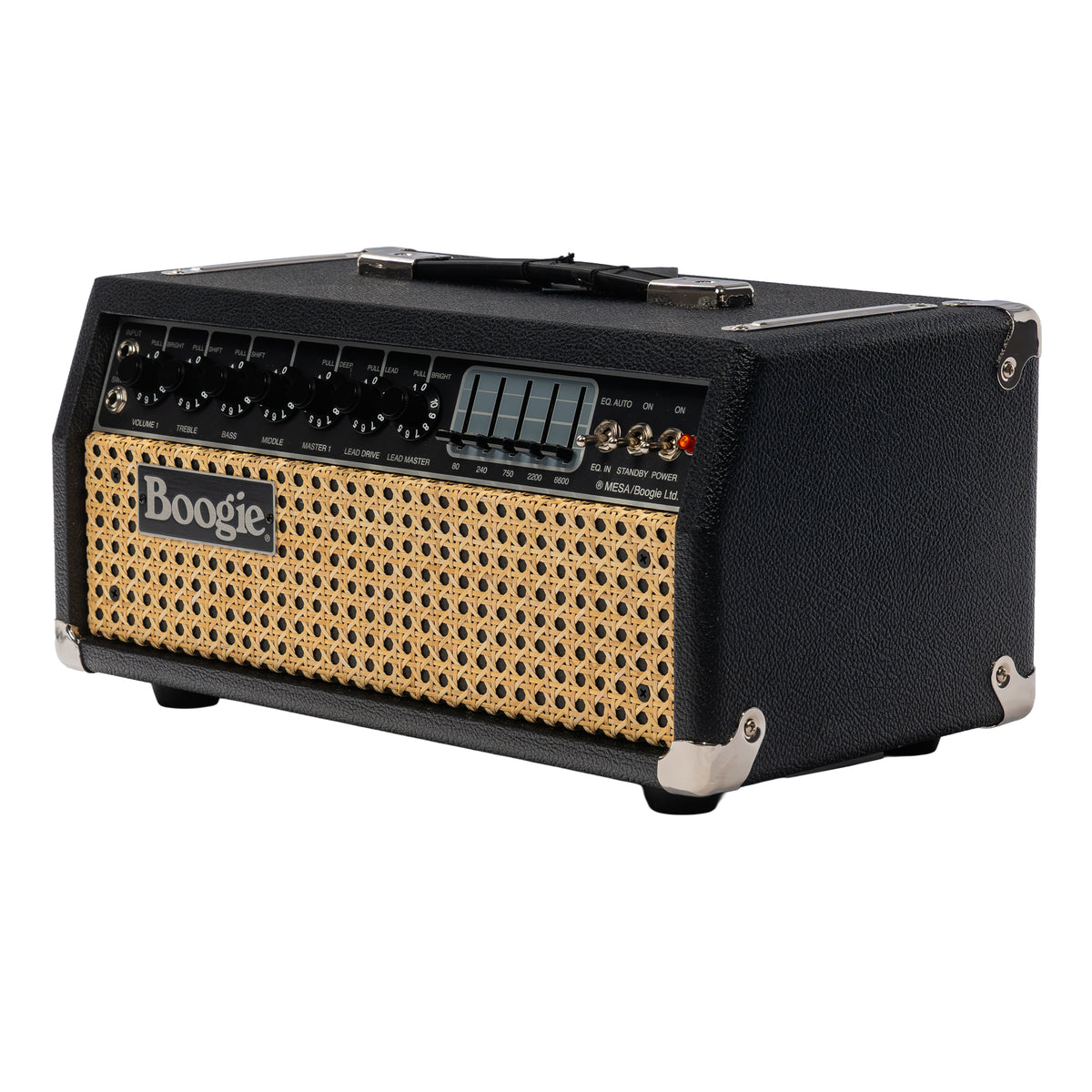 Mesa Boogie Mark IIC+ HRG Tube Amplifier Head, Black Bronco/Wicker Grille