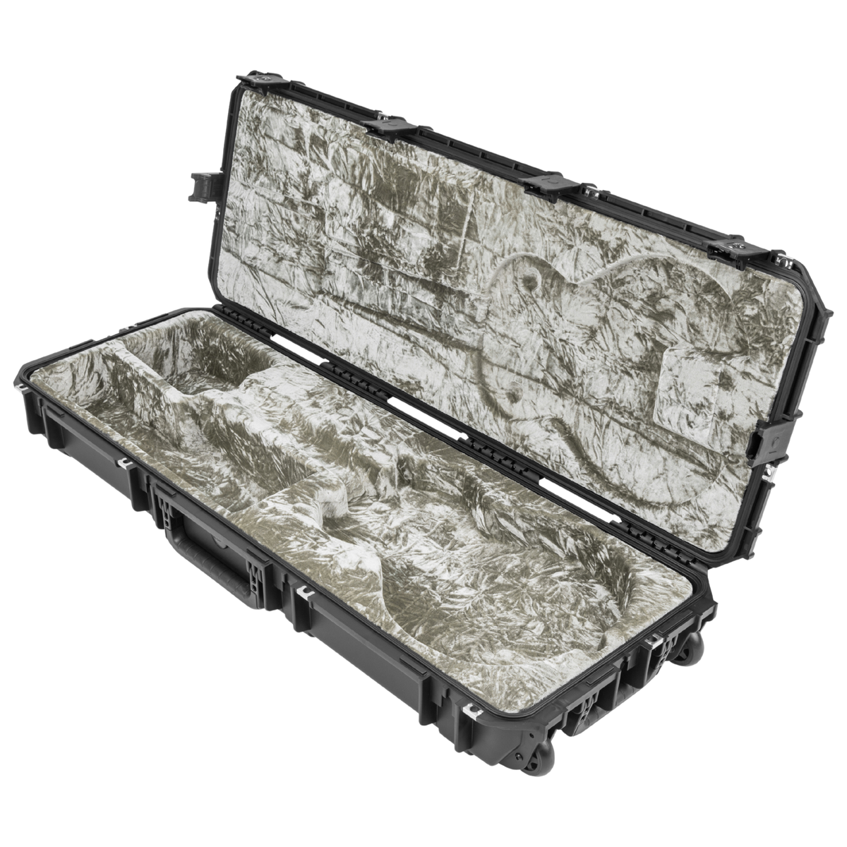 SKB Hardshell Flight Case for Les Paul Style Guitars, TSA Latch Over-Molded Handle