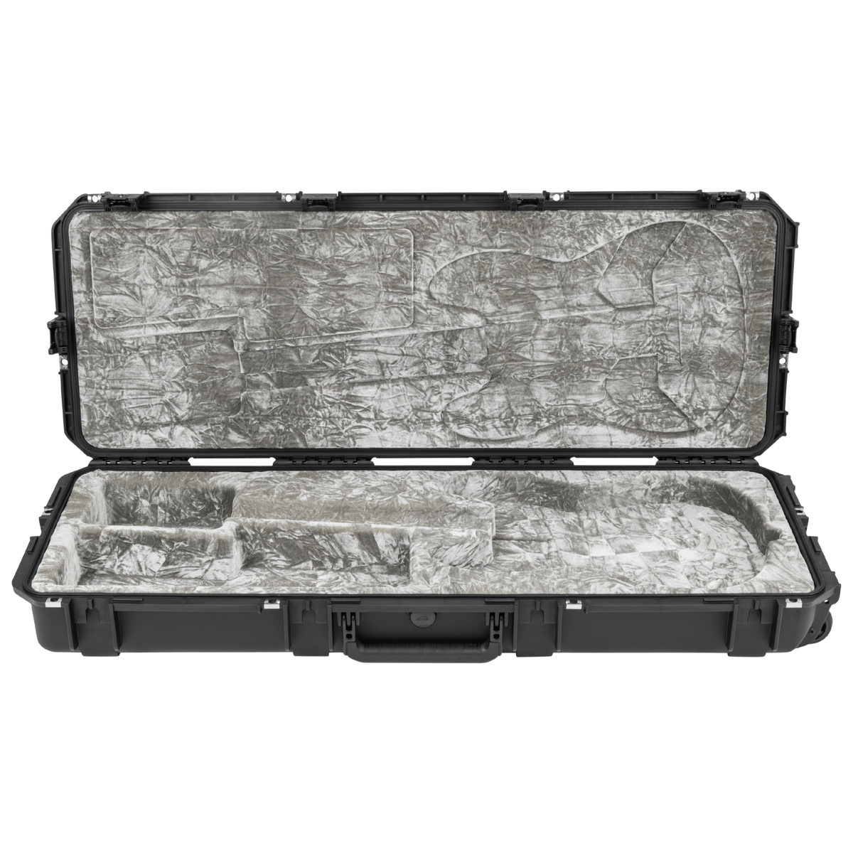 SKB Hardshell Flight Case for Strat/Tele Guitars, TSA Latch Over-Molded Handle