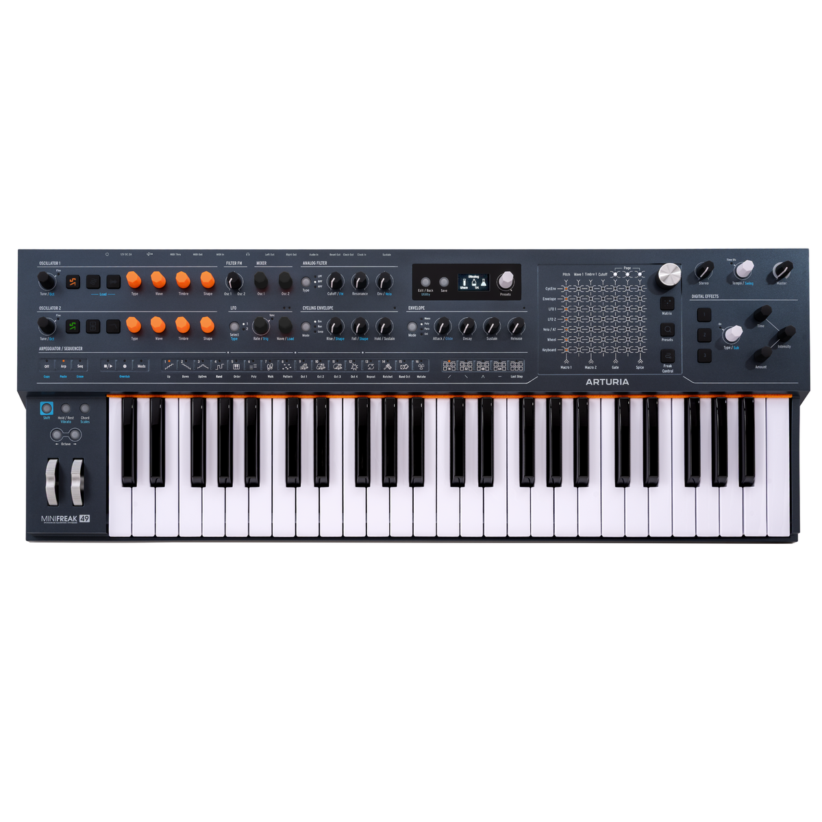 Arturia MiniFreak 49 49-Key Hybrid Synthesizer
