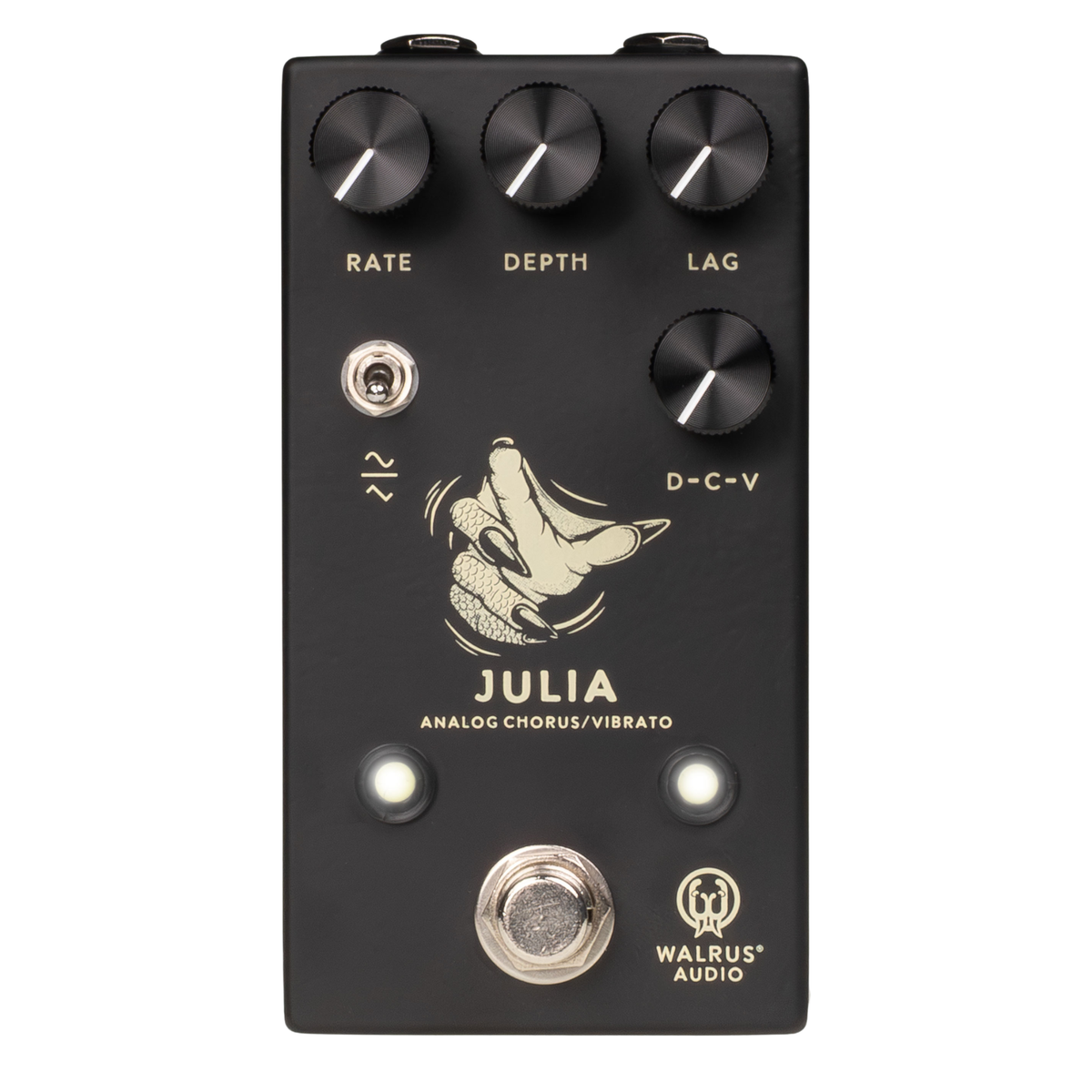 Walrus Audio Julia Chorus/Vibrato V2 Effect Pedal, Black