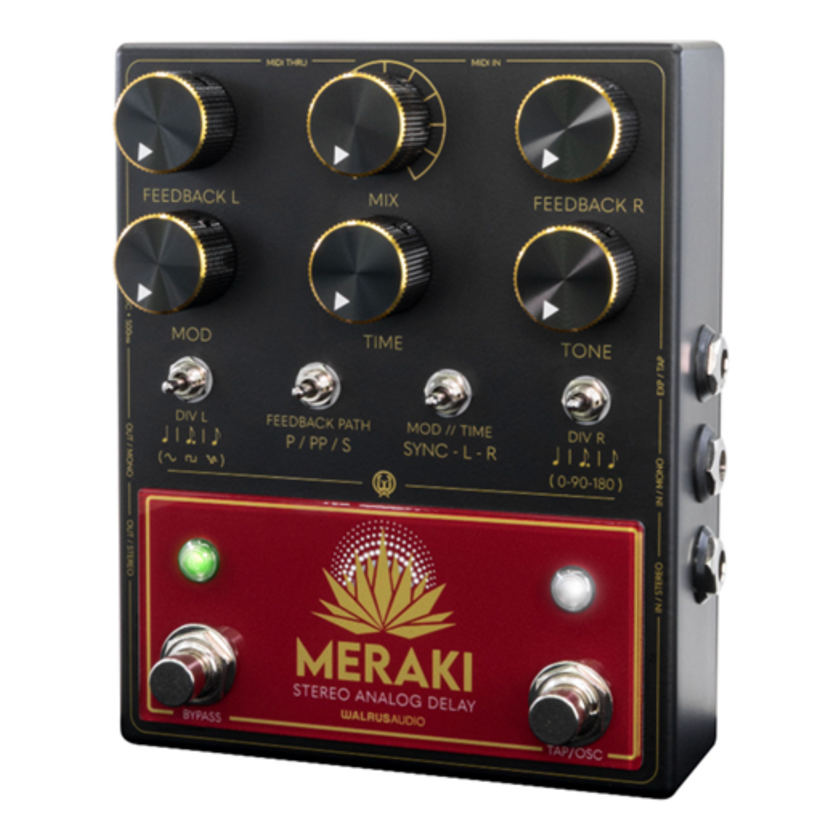 Walrus Audio Meraki Analog Stereo Delay Effect Pedal