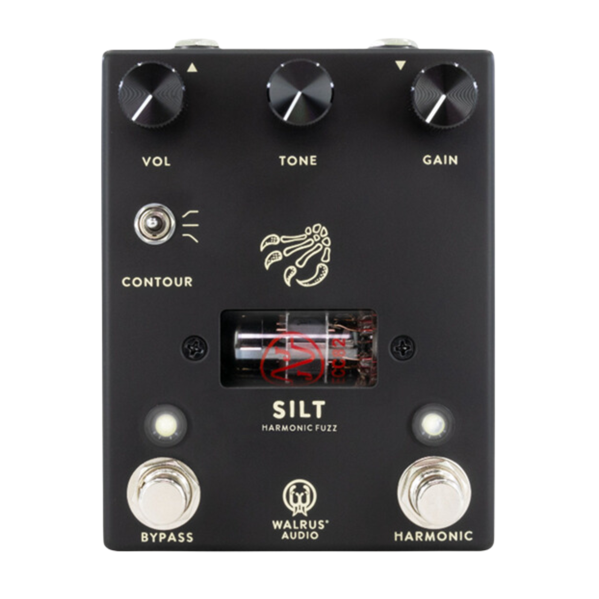 best buffer pedal Walrus Audio SILT Harmonic Tube Fuzz Effect Pedal, Black