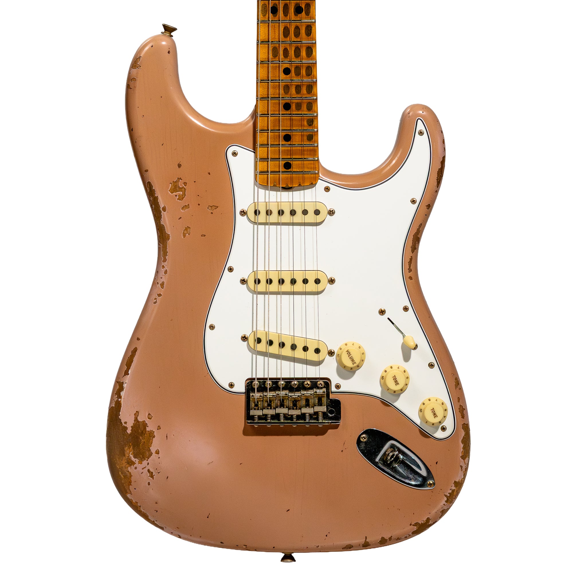 Fender Custom Shop Limited '69 Stratocaster Heavy Relic Guitar, Pink