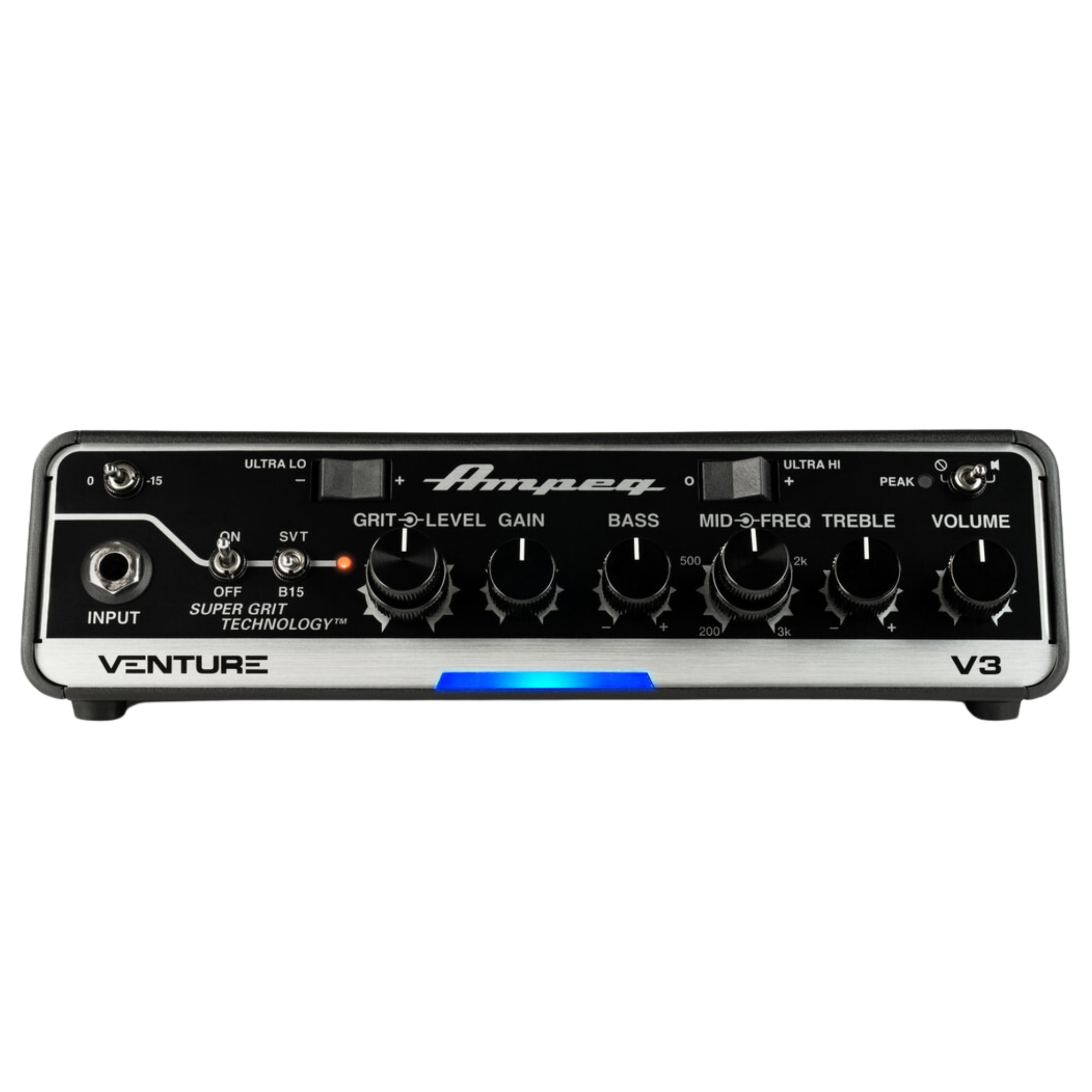 Ampeg Venture V3 300W Solid State Bass Amplifier Head