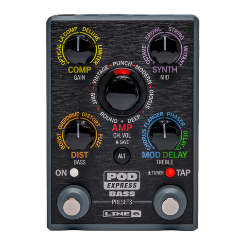 Line 6 POD Express Bass Multi-Effects Processor