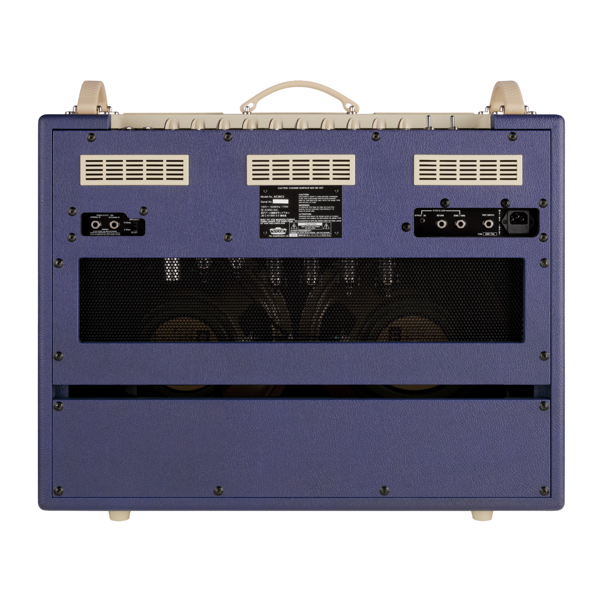Vox AC30C2 TTBC 2 x 12" Tube Combo Guitar Amplifier, Limited Edition Two-Tone Blue/Cream