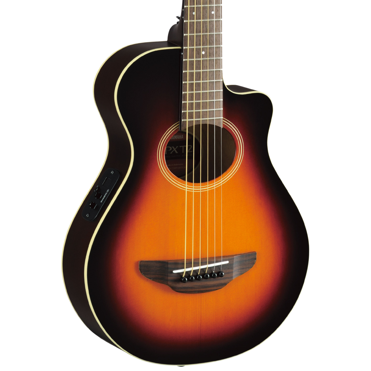 Yamaha APXT2 3/4 Acoustic-Electric Guitar, Rosewood Fingerboard, Old Violin Sunburst