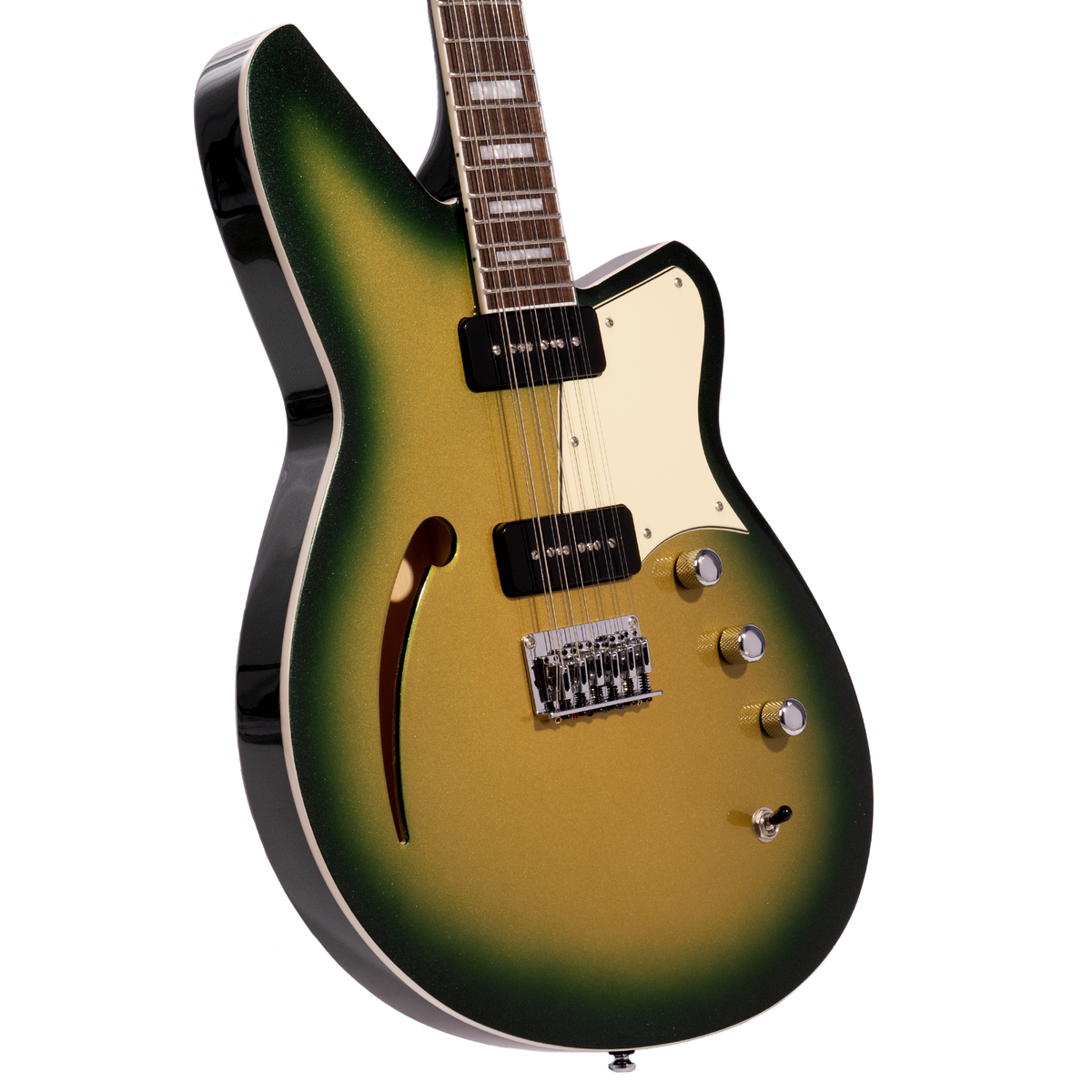 Reverend Airwave 12-string Electric Guitar, Rosewood Fingerboard, Citradelic Sunset