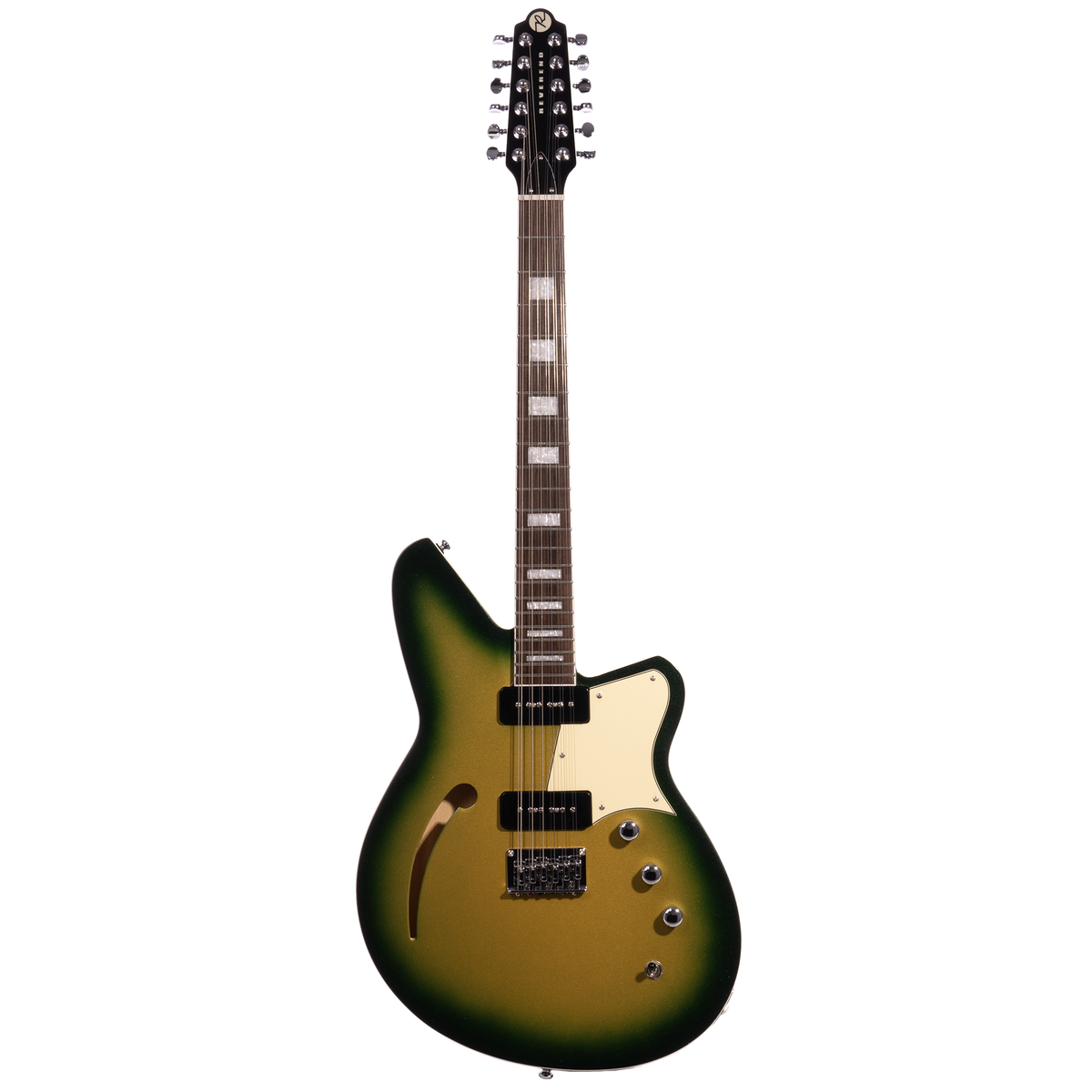 Reverend Airwave 12-string Electric Guitar, Rosewood Fingerboard, Citradelic Sunset
