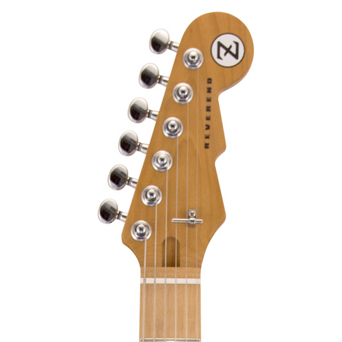 Reverend Billy Corgan Drop Z, Roasted Maple Neck & Fingerboard, Gloss High Tide Blue