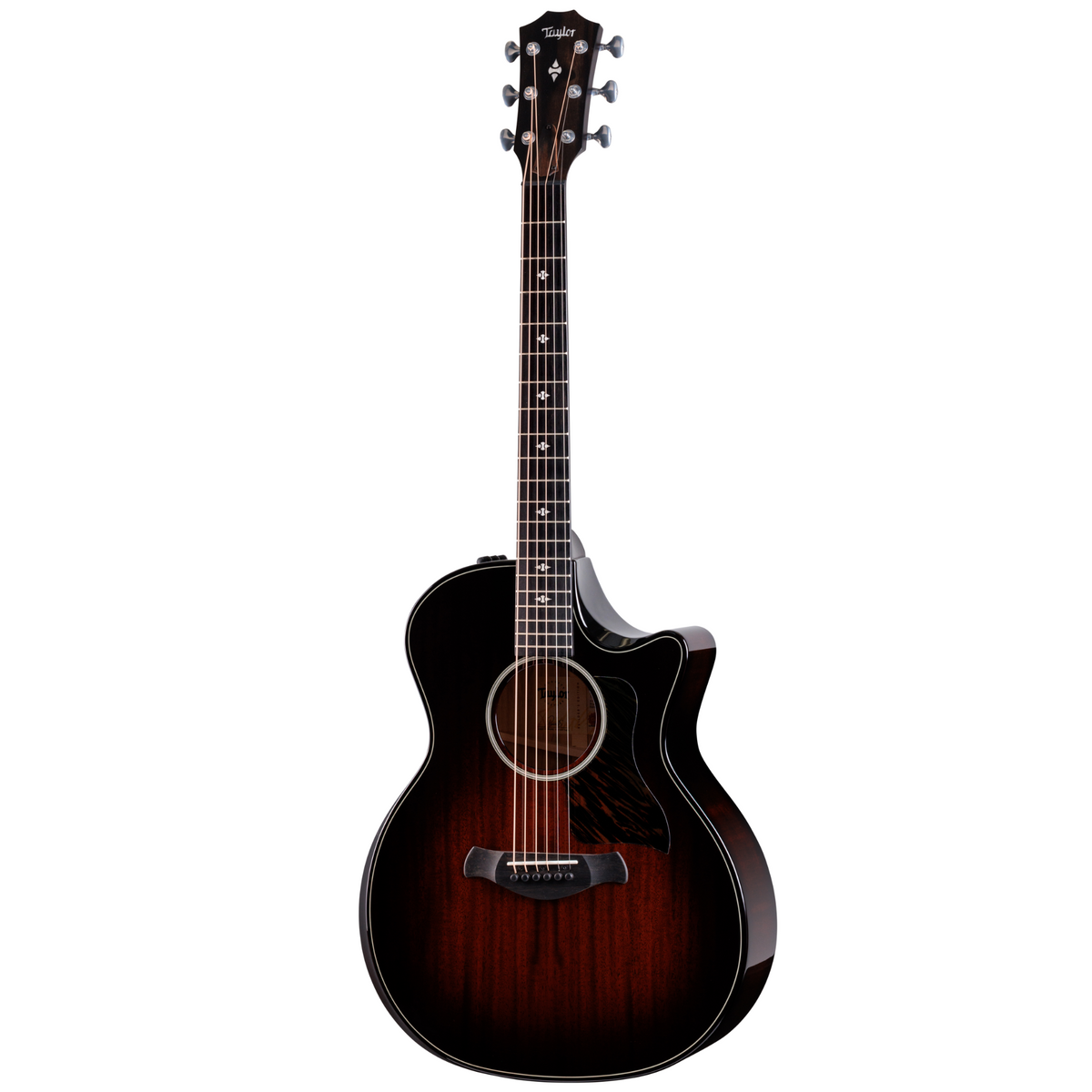 2025 Taylor Builder's Edition 524ce Grand Auditorium Acoustic-Electric Guitar, Mahogany/Urban Ash, Kona Burst