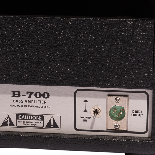Benson Amps B700 Bass Amplifier Head, Black Tolex w/Silver Grille