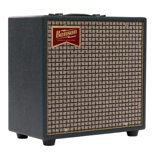 Benson Amps Vinny Reverb 5-Watt Combo Guitar Amp, Green Tolex