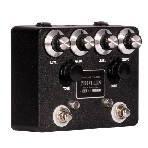 Browne Amplification The Protein Dual Overdrive V3 Effect Pedal, Black