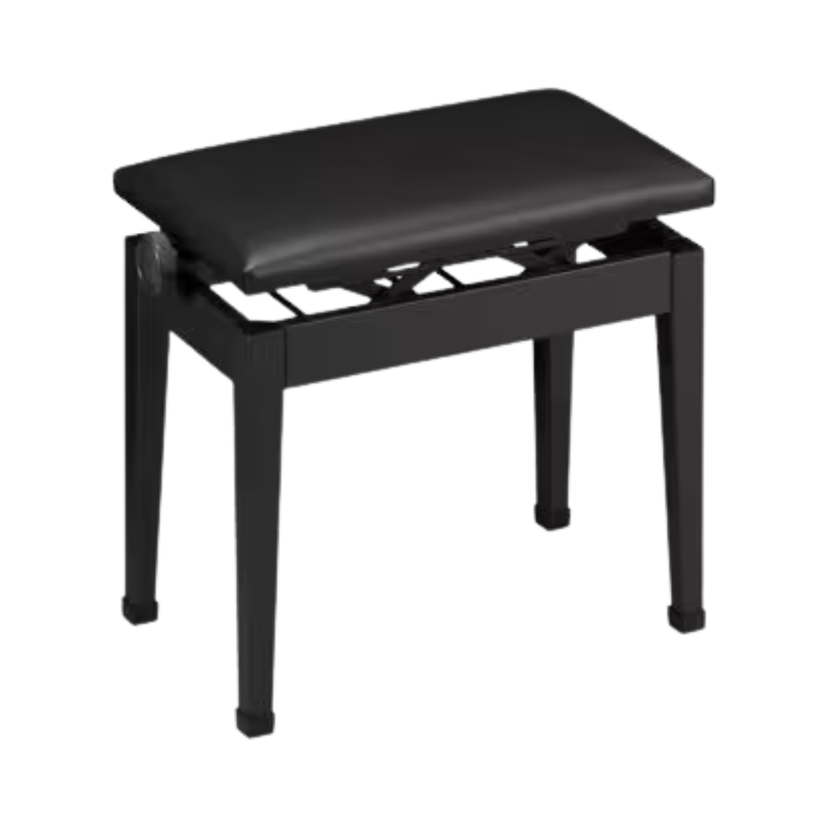 Casio Height-Adjustable Metal Piano Bench, Black