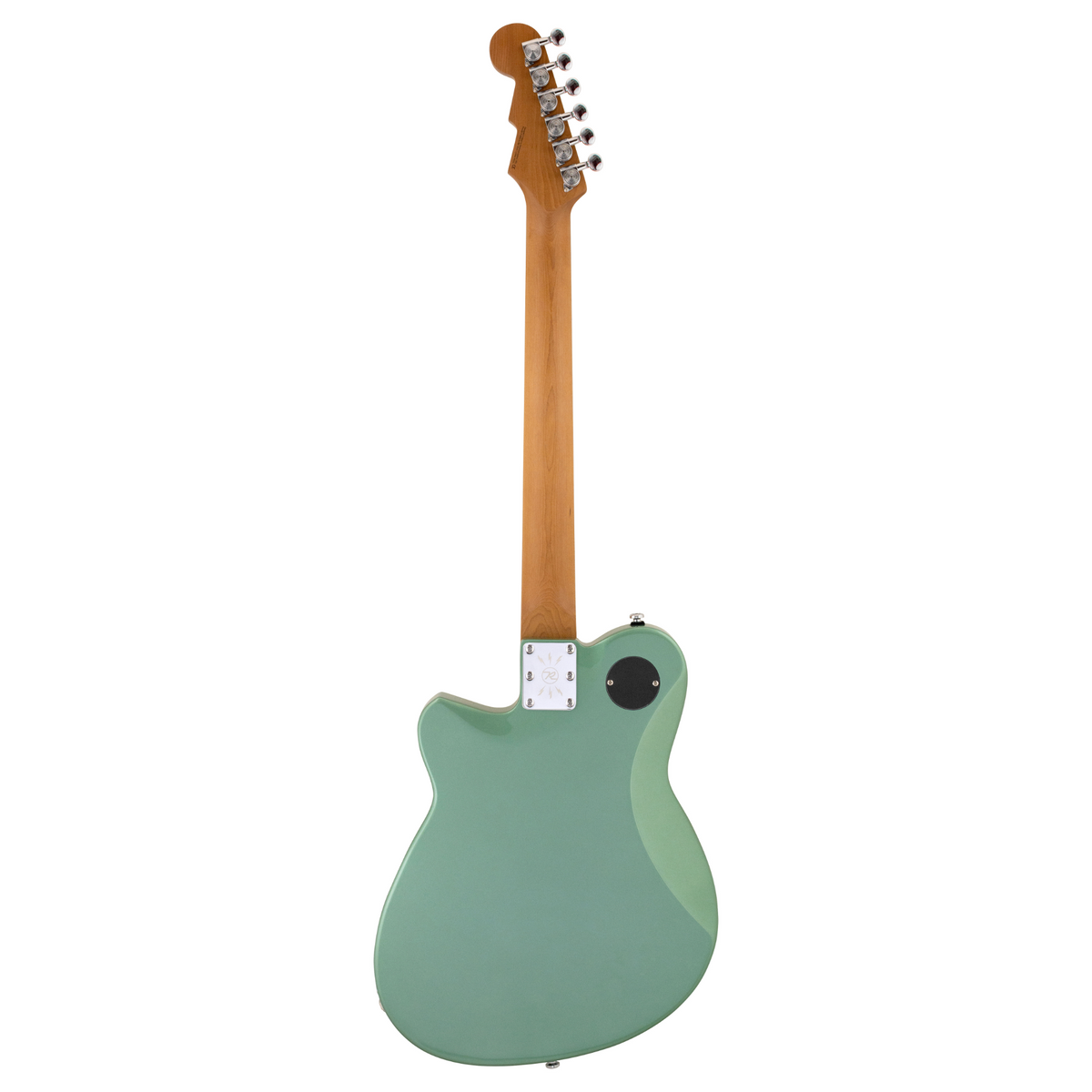 Reverend Charger 290 Electric Guitar, Rosewood Fingerboard, Metallic Alpine