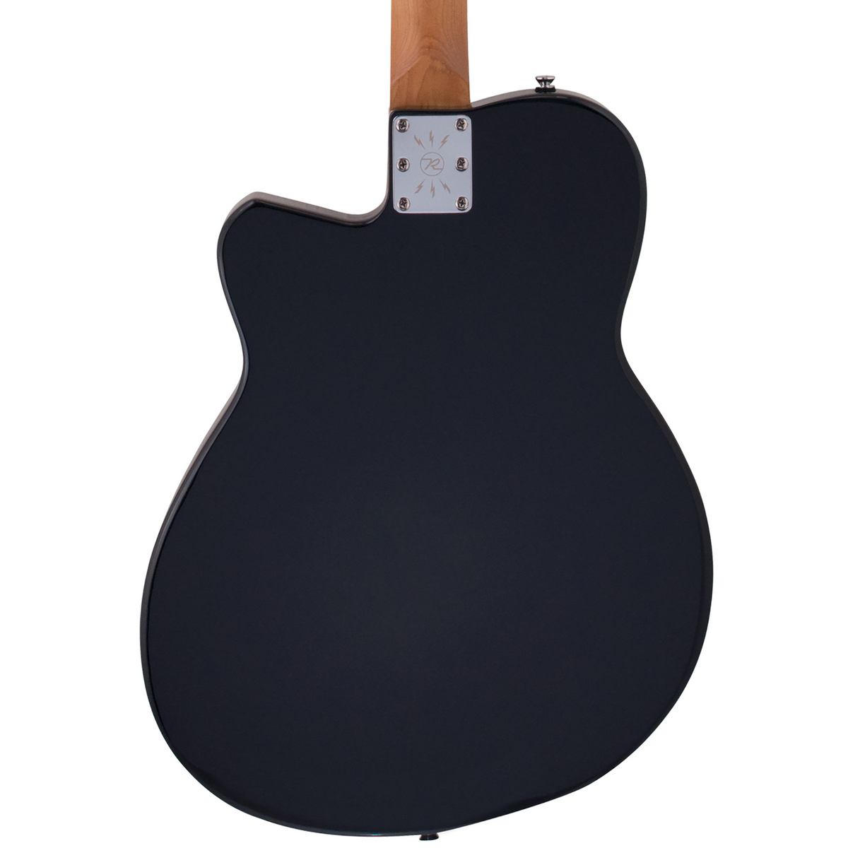 2024 Reverend Club King 290 Semi-Hollow Electric Guitar, Rosewood Fingerboard, Midnight Black w/Bigsby