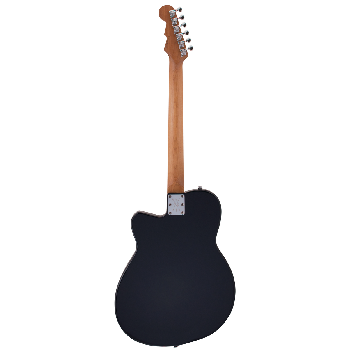 2024 Reverend Club King 290 Semi-Hollow Electric Guitar, Rosewood Fingerboard, Midnight Black w/Bigsby