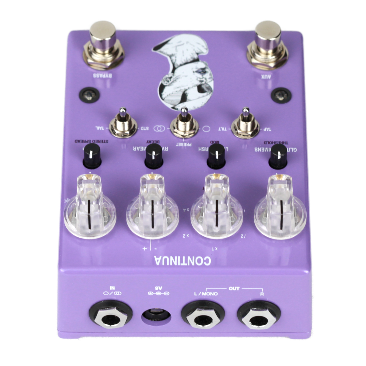AC Noises CONTINUA Stereo Dynamic Sampler & Multi-Effect Pedal