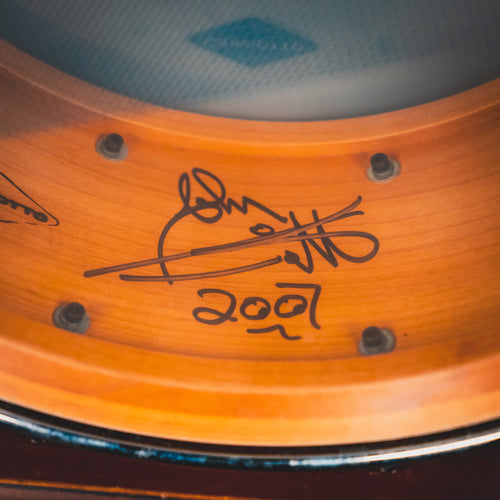 2007 Craviotto 6.5”x14” Maple Snare Drum, Black Satin Oil w/ Bag - Used