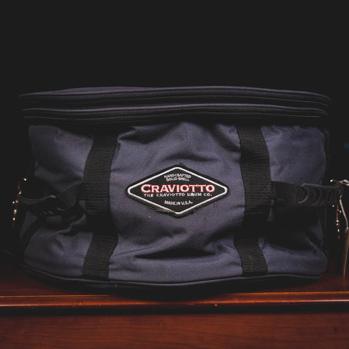 2007 Craviotto 6.5”x14” Maple Snare Drum, Black Satin Oil w/ Bag - Used