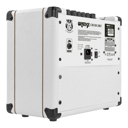 Orange Crush 20RT Guitar Combo Amplifier, Orianthi Limited Edition, White