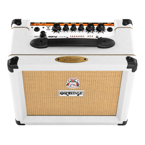 Orange Crush 20RT Guitar Combo Amplifier, Orianthi Limited Edition, White