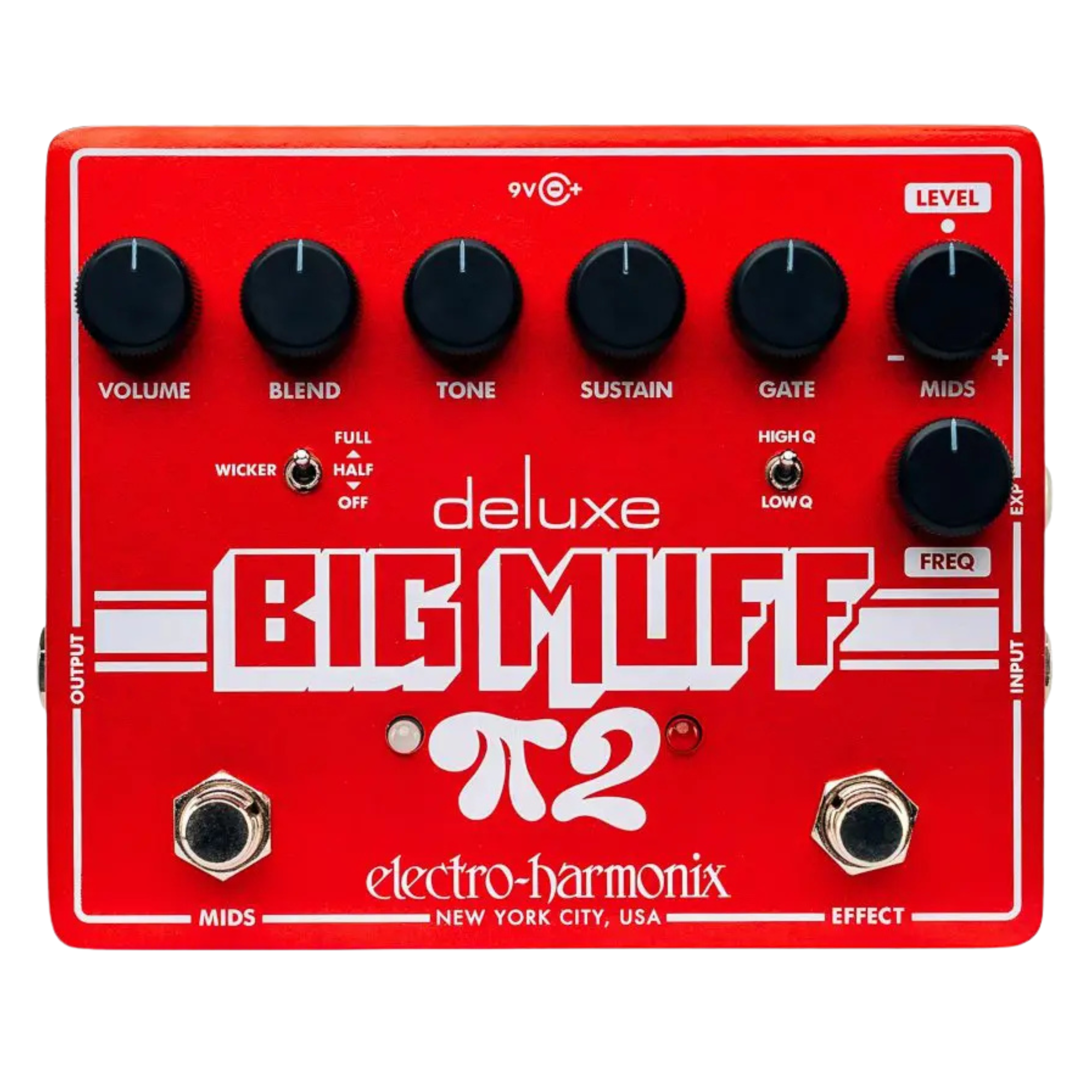 Electro-Harmonix Deluxe Big Muff Pi 2 Fuzz Effect Pedal