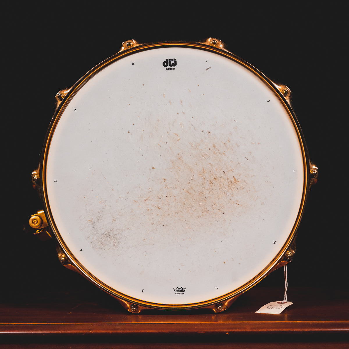 2007 DW Drums Edge Series 7”x14” Snare Drum, Brass/Maple - Used