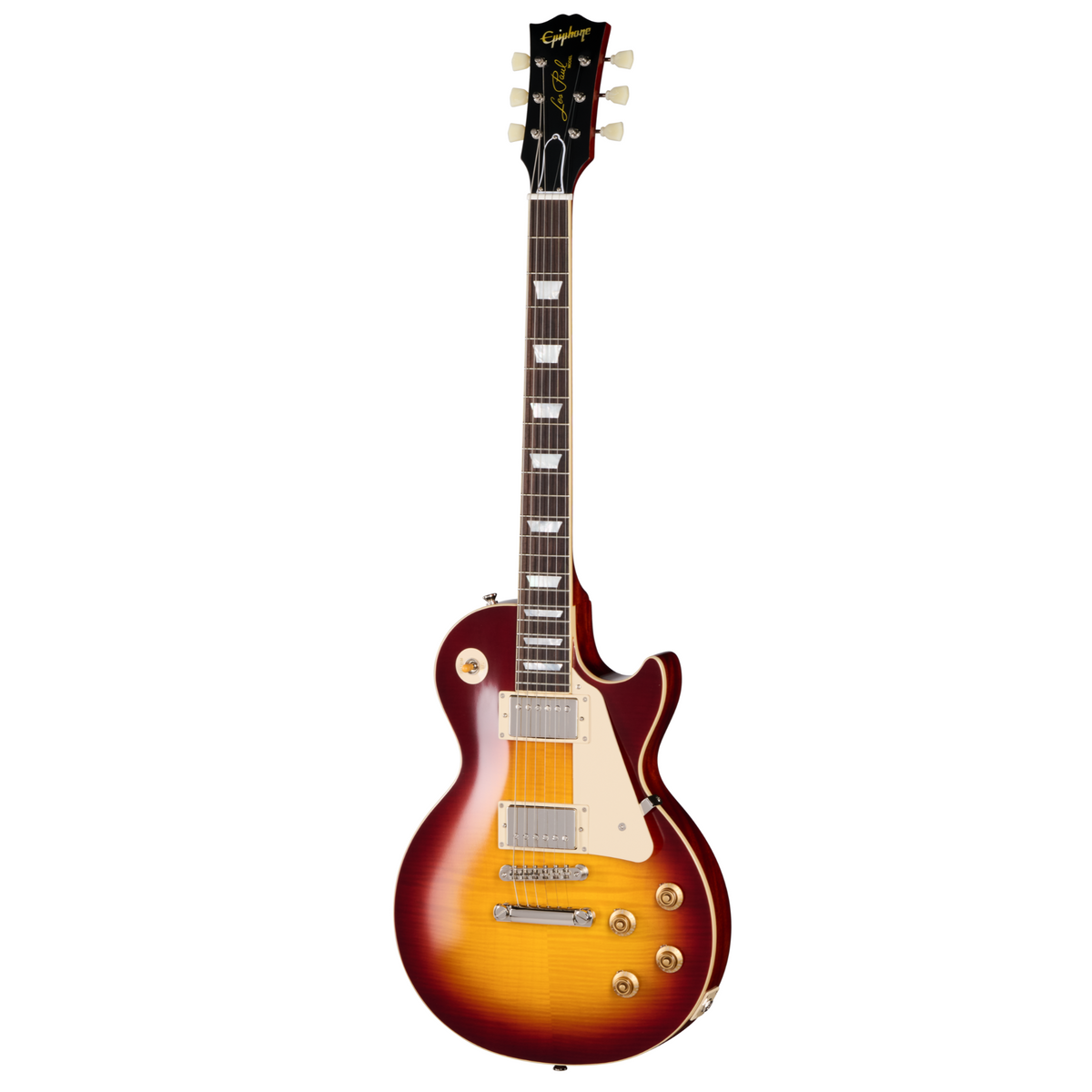Epiphone 1959 Les Paul Standard Reissue Electric Guitar, Deep Cherry Sunburst