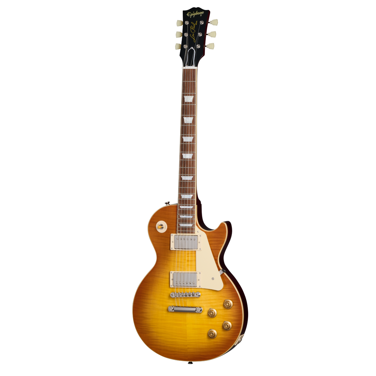 Epiphone '59 Les Paul Standard Electric Guitar, Iced Tea Burst w/Hard Case