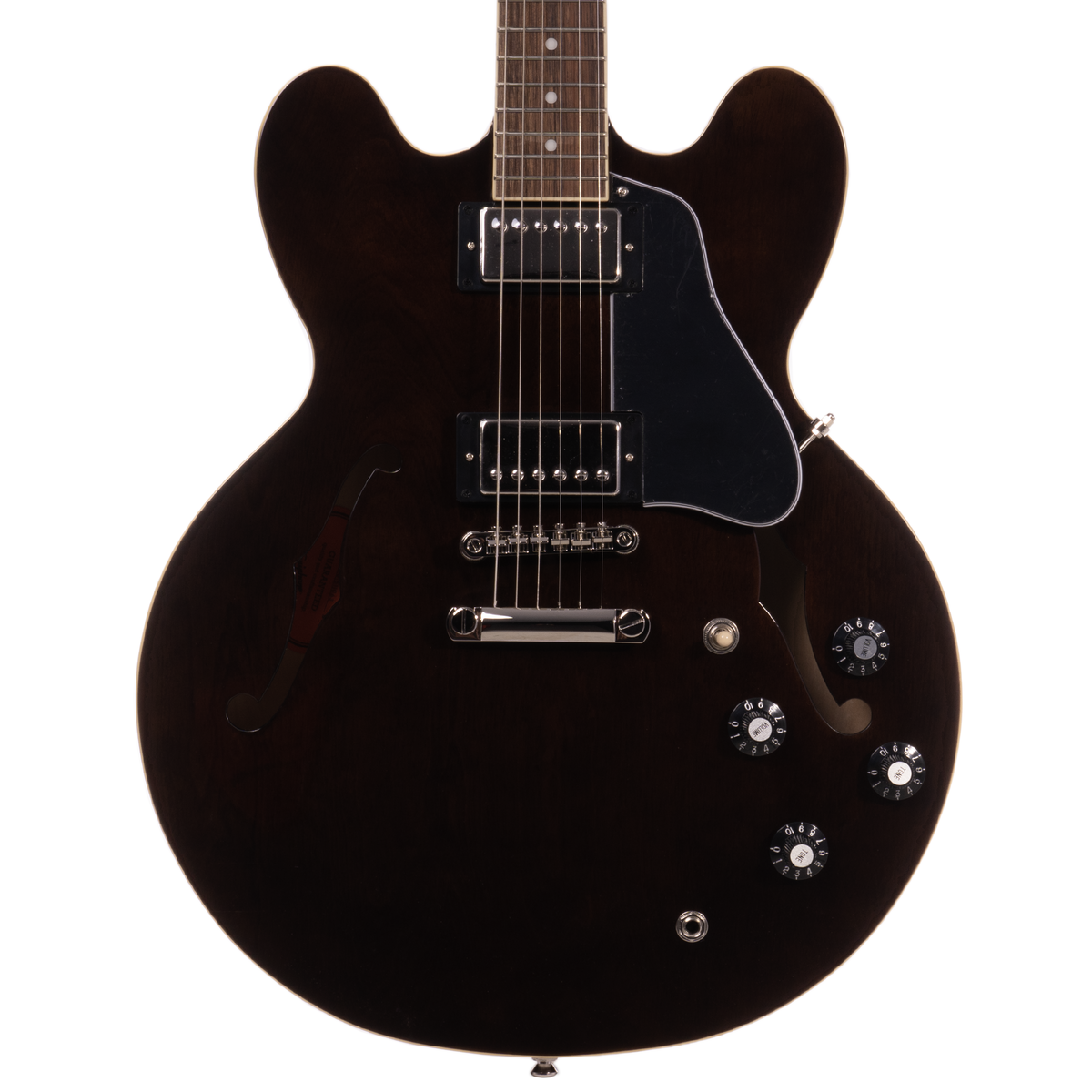 Epiphone Jim James ES-335 With Hard Case, Seventies Walnut Electric Guitar