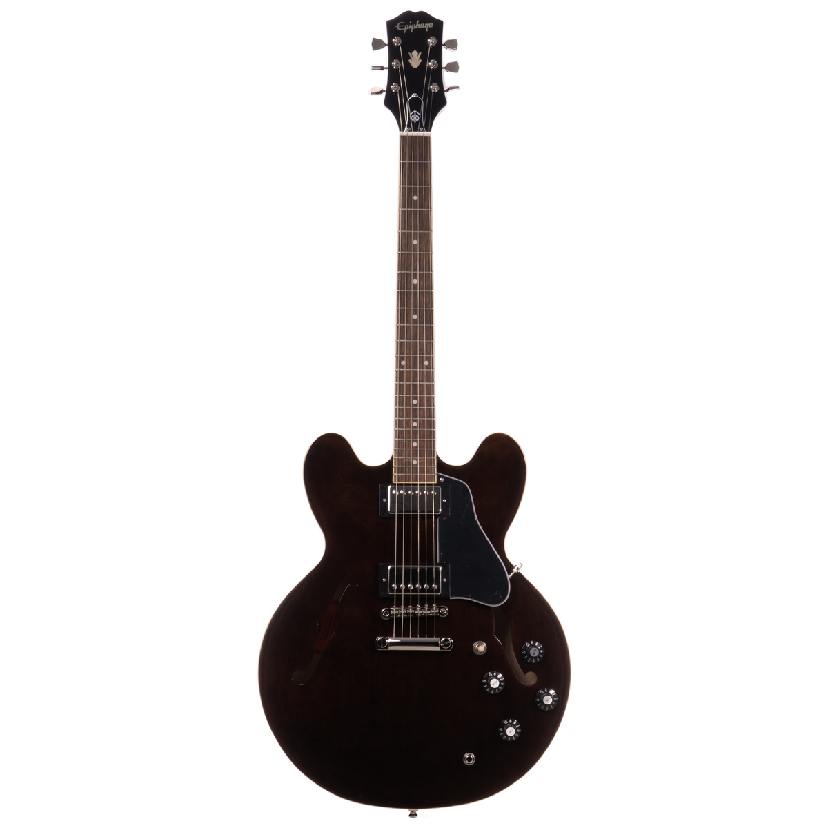 Epiphone Jim James ES-335 With Hard Case, Seventies Walnut Electric Guitar