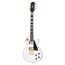 Epiphone Les Paul Custom Electric Guitar, Alpine White w/Premium Gig Bag