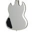 Epiphone SG Standard Electric Guitar, Silver Mist w/ Premium Gig Bag
