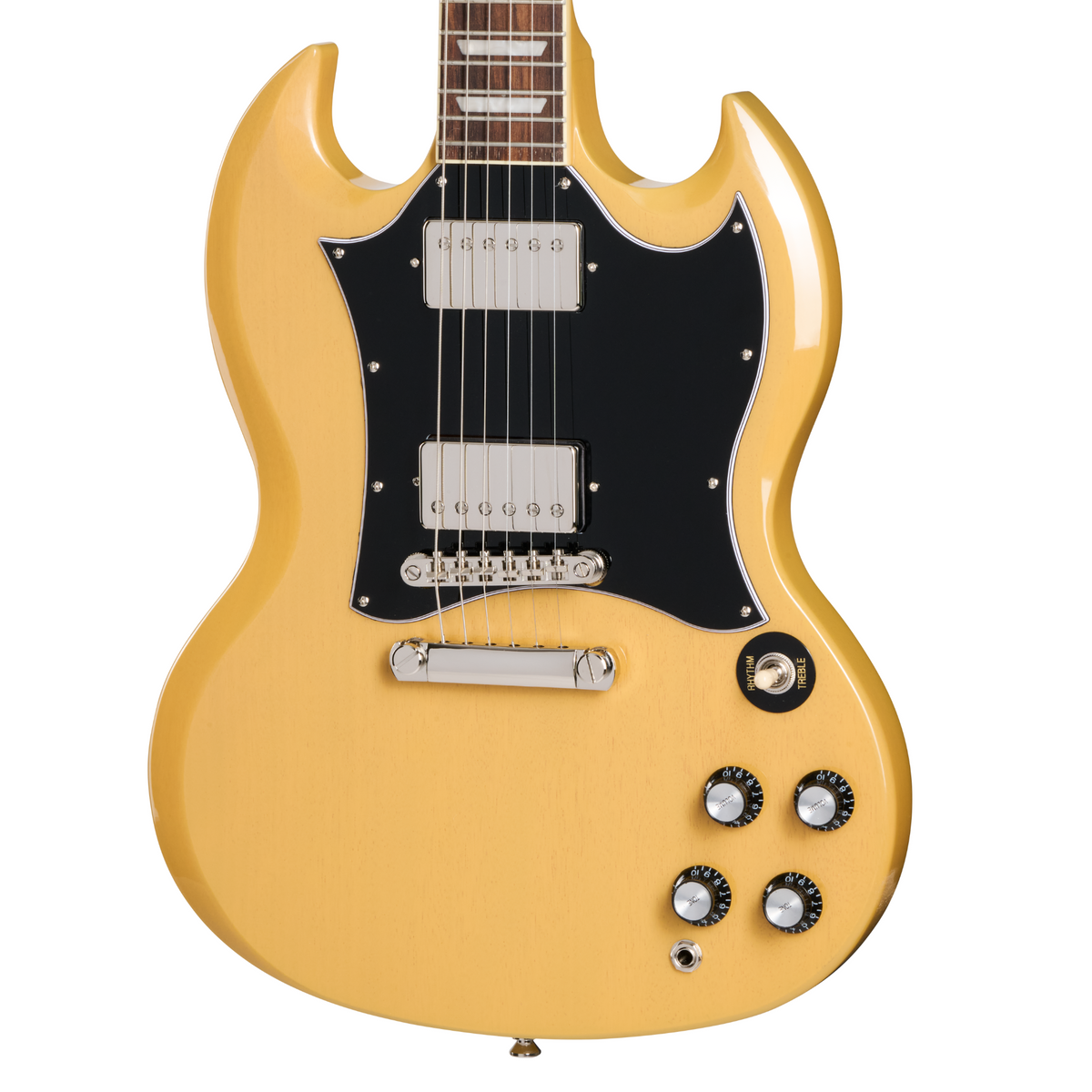 Epiphone SG Standard Electric Guitar, TV Yellow w/ Premium Gig Bag