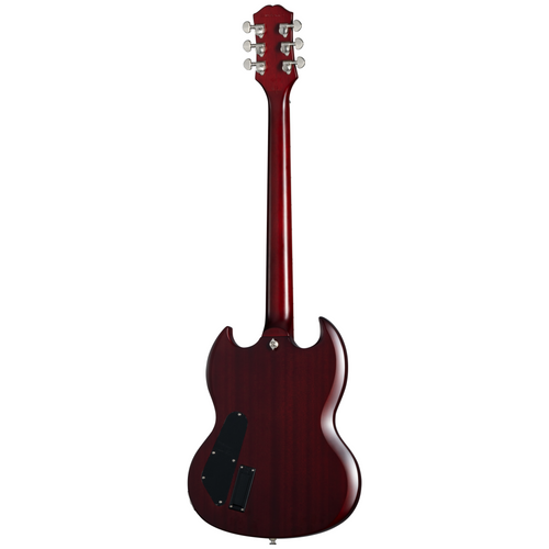 Epiphone SG Prophecy Electric Guitar, Aged Bengal Tiger Burst w/Premium Gig Bag