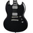 Epiphone SG Prophecy Electric Guitar, Aged Jet Black Metallic w/Premium Gig Bag
