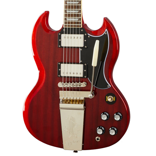 Epiphone SG Standard '61 Maestro Vibrola Electric Guitar, Vintage Cherry