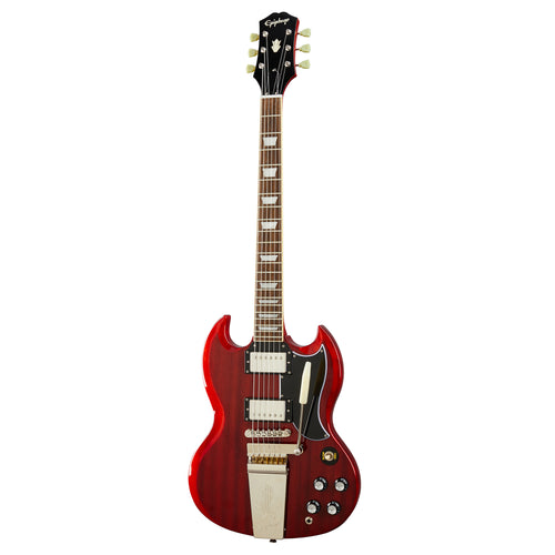 Epiphone SG Standard '61 Maestro Vibrola Electric Guitar, Vintage Cherry