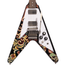 Epiphone Jimi Hendrix "Love Drops" Flying V Electric Guitar, Ebony w/ Artwork