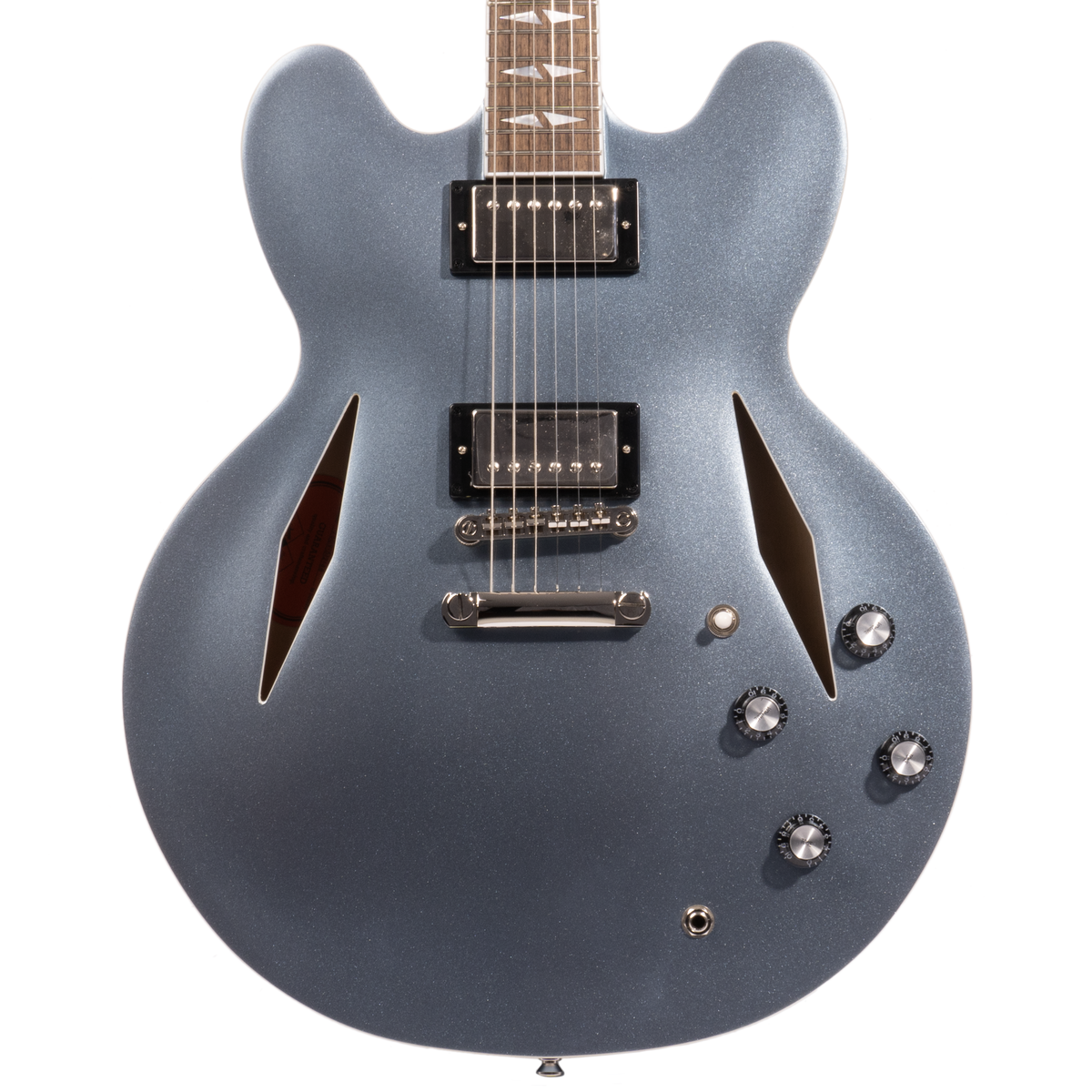 2025 Epiphone Dave Grohl DG-335 Electric Guitar w/Hard Case, Pelham Blue