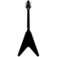 Epiphone Kirk Hammett '79 Flying V Electric Guitar, Ebony, w/ Hard Case