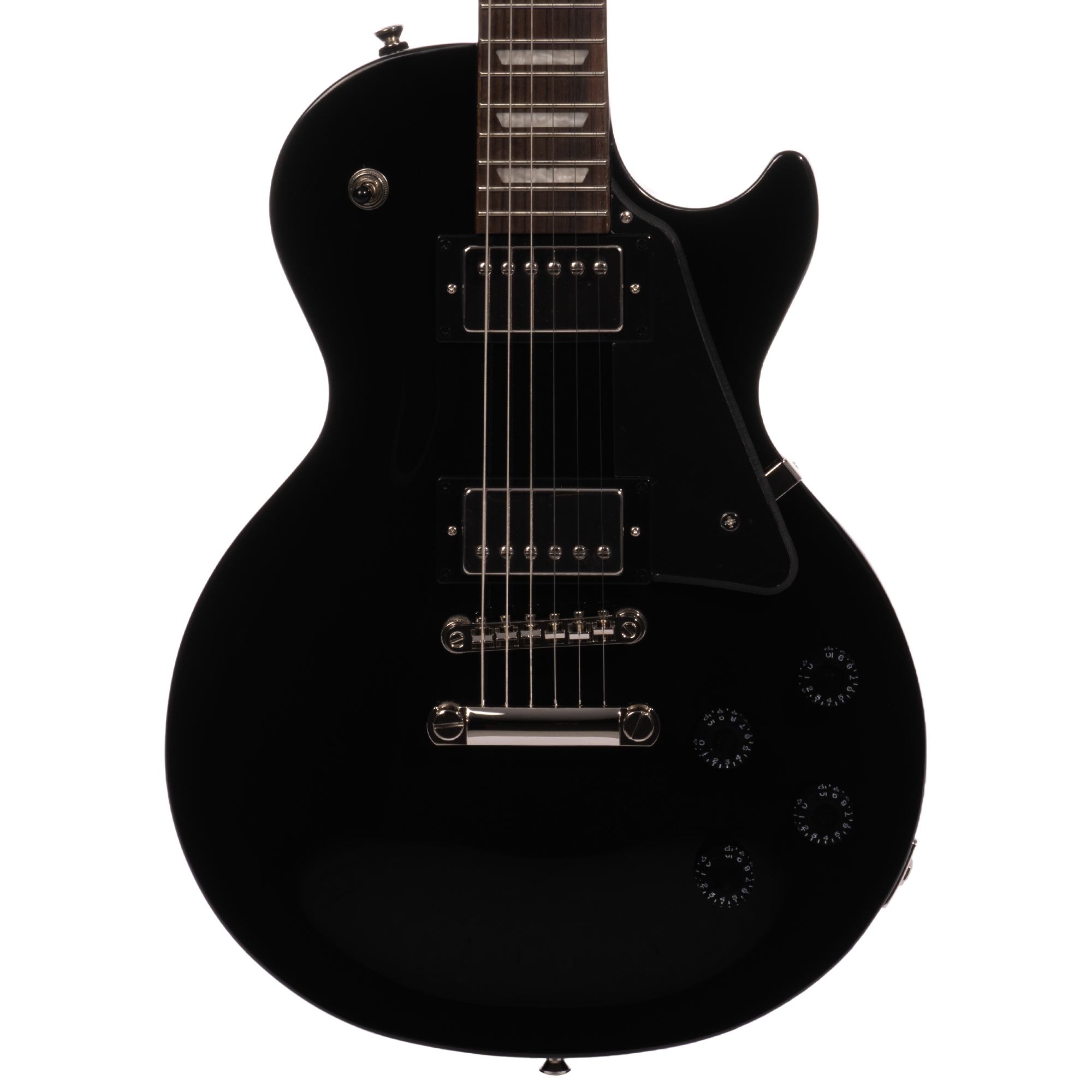ギター Epiphone LESPAUL Studio Black Epiphone Les Paul Studio Electric Guitar, Ebony