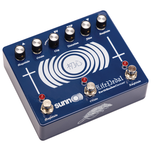 EarthQuaker Devices Limited Edition Sunn O))) Life Pedal V3 Distortion/Octave/Boost, Sapphire Blue