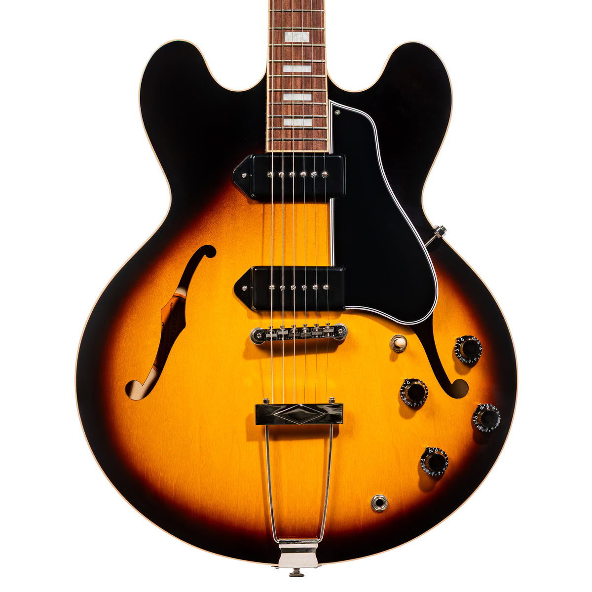 Gibson ES-330 Hollowbody Electric Guitar, Tobacco Sunburst