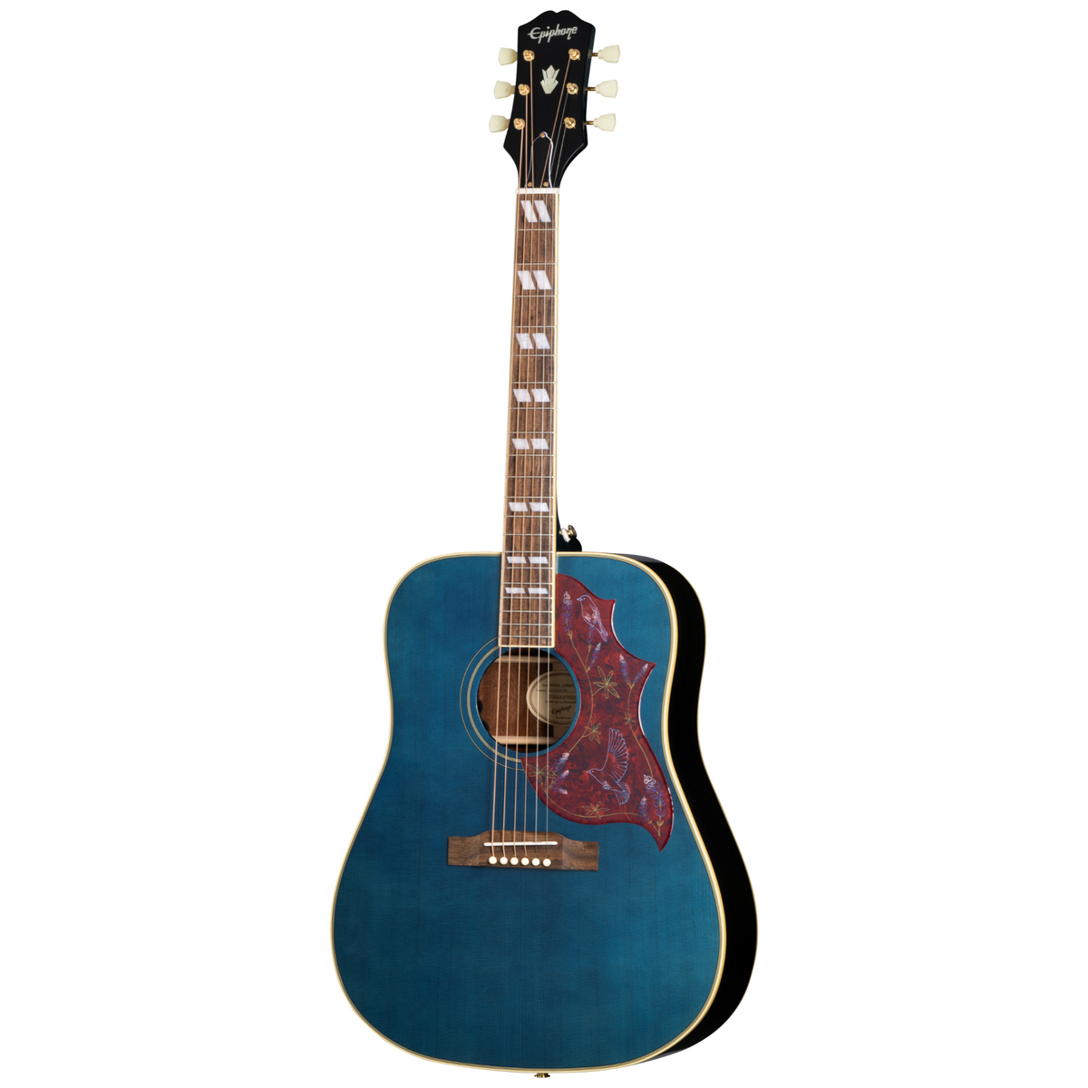 Epiphone Miranda Lambert Bluebird Acoustic-Electric Guitar, Bluebonnet w/Hard Case