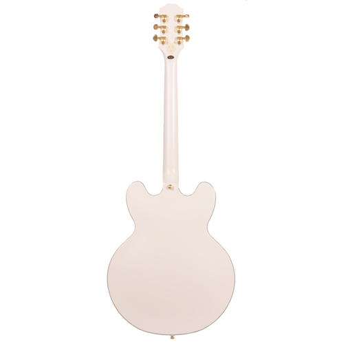 Epiphone Emily Wolfe White Wolfe Sheraton with EpiLite Case, Aged Bone White